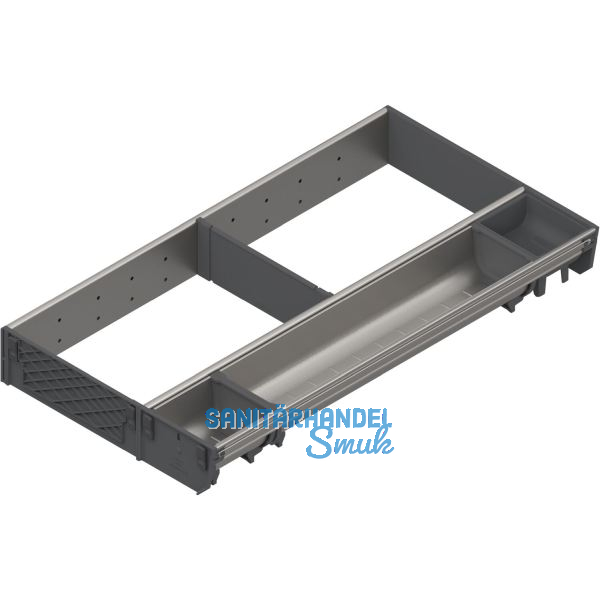 BLUM ORGA-LINE Einzel-Set KB 400/NL 550 mm Edelstahl/Kunststoff