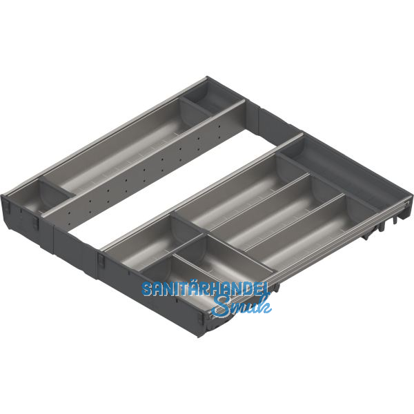 BLUM ORGA-LINE Schalen-Set KB 600/NL 550 mm Edelstahl/Kunststoff