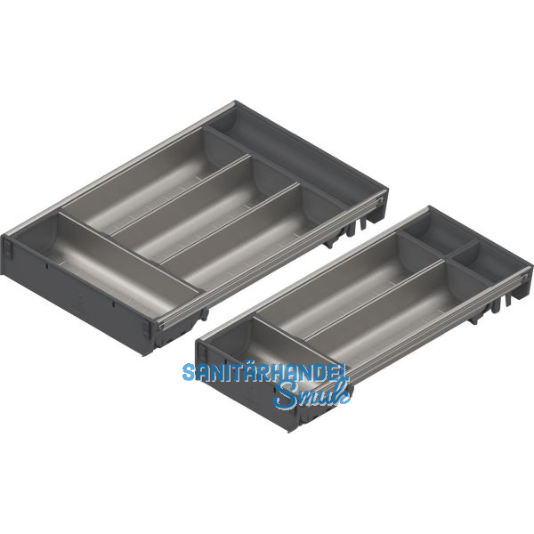 BLUM ORGA-LINE Schalen-Set KB 700 - 799/NL 450 mm Edelstahl/Kunststoff