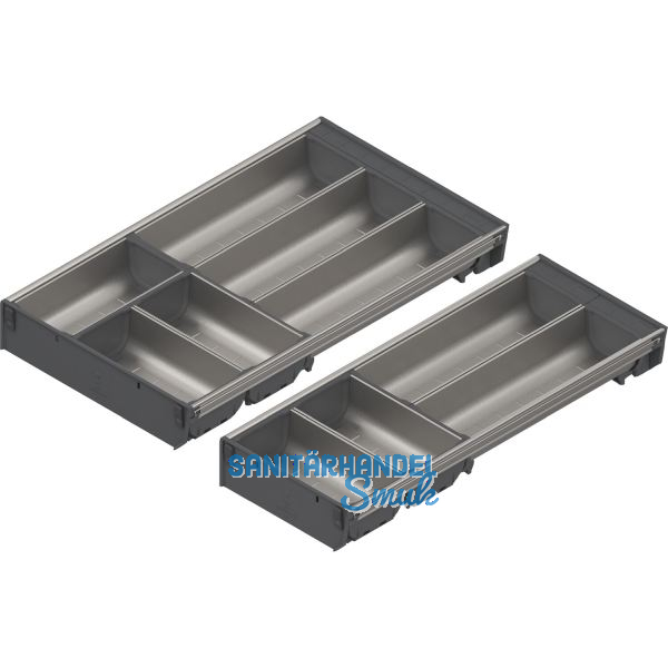 BLUM ORGA-LINE Schalen-Set KB 700 - 799/NL 500 mm Edelstahl/Kunststoff