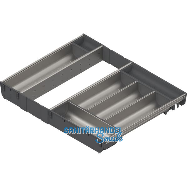 BLUM ORGA-LINE Schalen-Set KB 600/NL 450 mm Edelstahl/Kunststoff