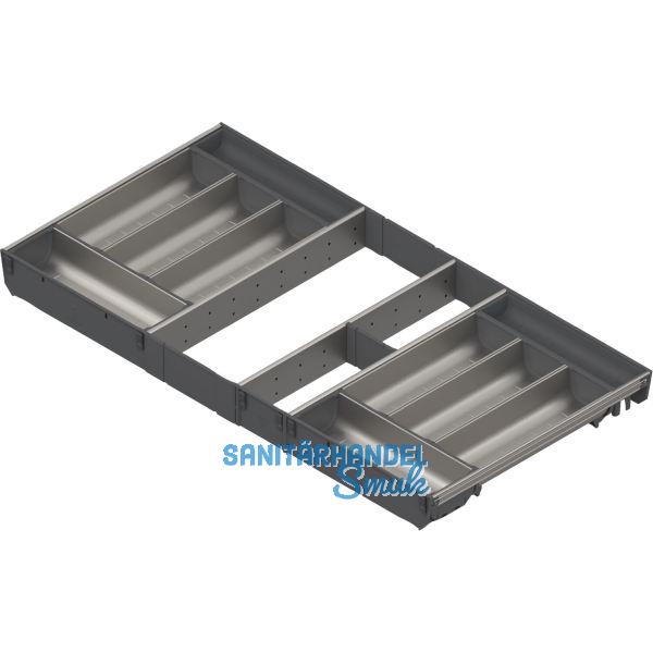 BLUM ORGA-LINE Schalen-Set KB 900/NL 450 mm Edelstahl/Kunststoff