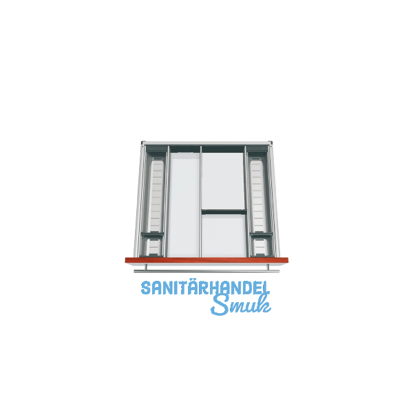 BLUM ORGA-LINE Facheinteilungs-Set KB 600/NL 450 mm Edelstahl/Kunststoff
