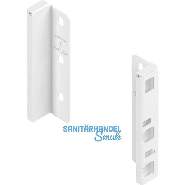 BLUM MERIVOBOX Holzr�ckwandhalter H�he K, Seidenwei�-matt