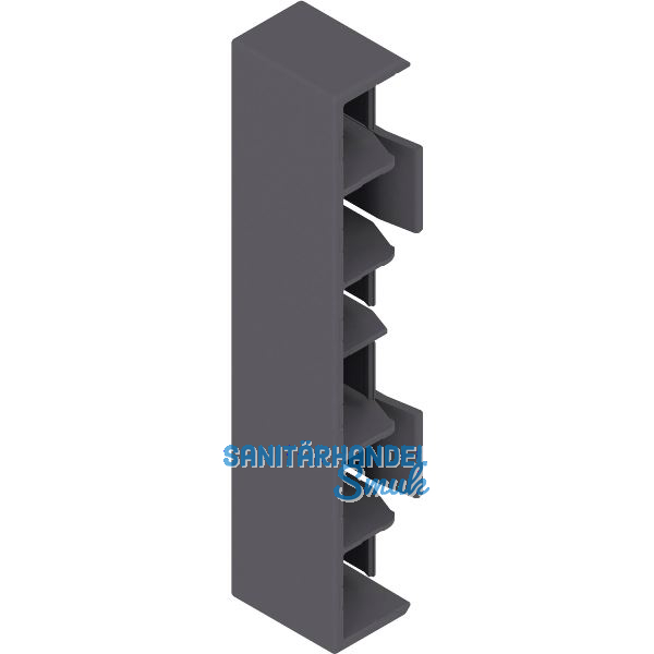 BLUM MERIVOBOX Abdeckkappe H�he M auf H�he E, Oriongrau