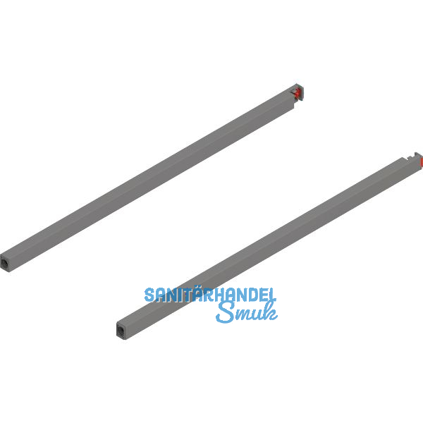 BLUM MERIVOBOX L�ngreling NL 500, Indiumgrau-matt