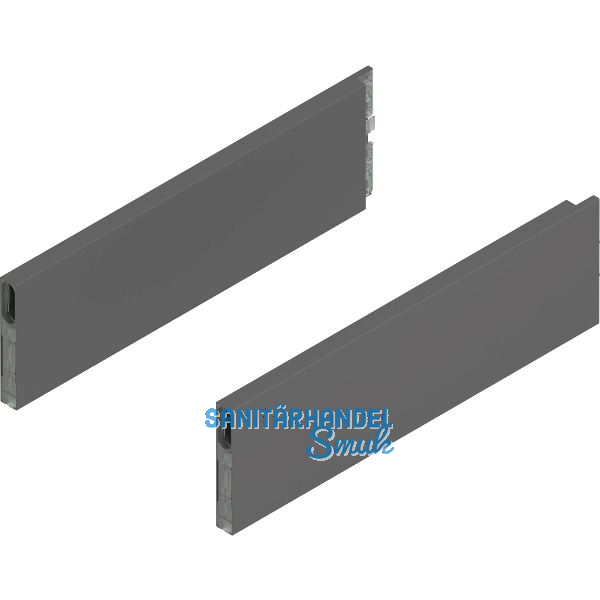 BLUM MERIVOBOX Boxcap H�he E, NL 350, Oriongrau-matt