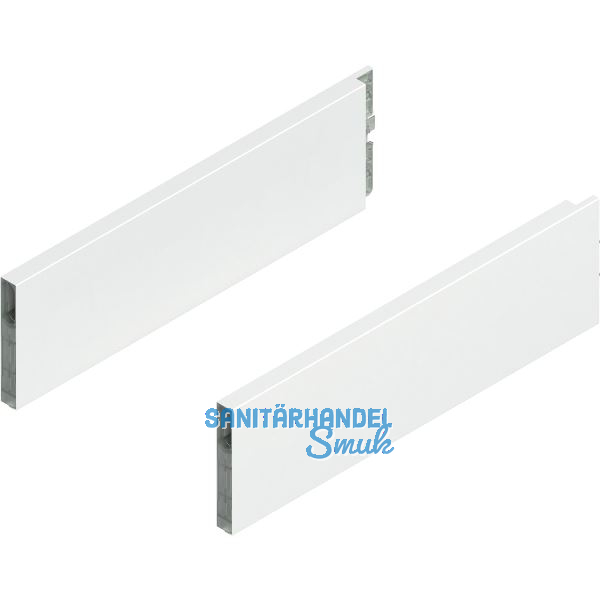 BLUM MERIVOBOX Boxcap H�he E, NL 350, Seidenwei�-matt