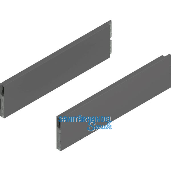 BLUM MERIVOBOX Boxcap H�he E, NL 400, Oriongrau-matt