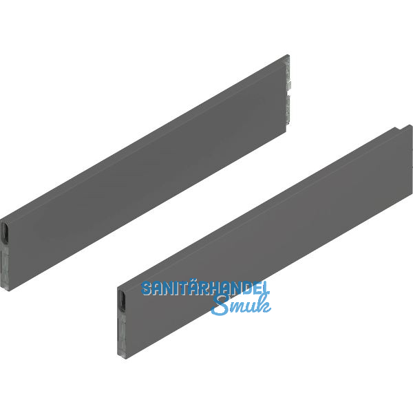 BLUM MERIVOBOX Boxcap H�he E, NL 500, Oriongrau-matt