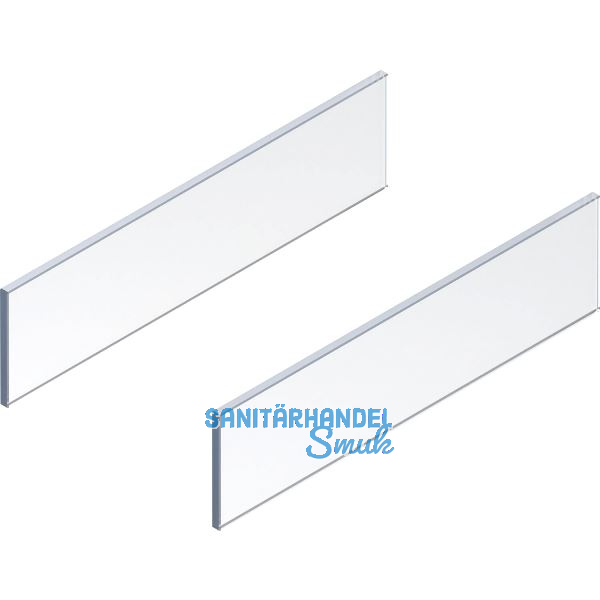 BLUM MERIVOBOX Einschubelement Seite, NL 450 mm, Glas klar