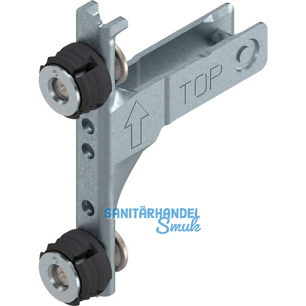 BLUM MERIVOBOX Frontbefestigung unten, Montageart EXPANDO T