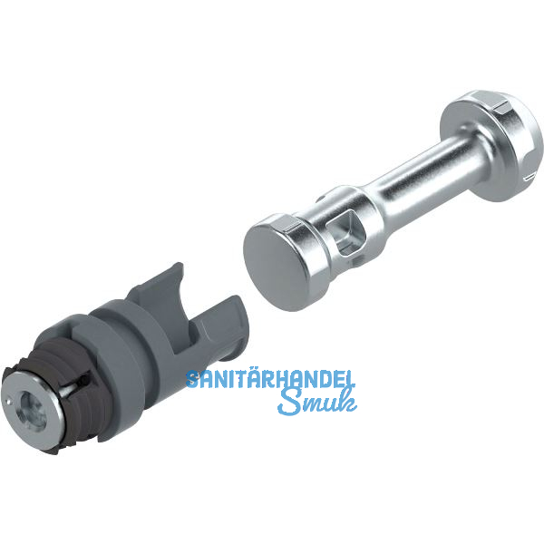 BLUM MERIVOBOX Frontbefestigung oben, Montageart EXPANDO T