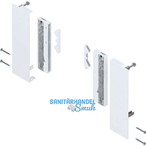 BLUM MERIVOBOX Fronthalter Innenauszug mit Einschubelement H�he E, Seidenwei�