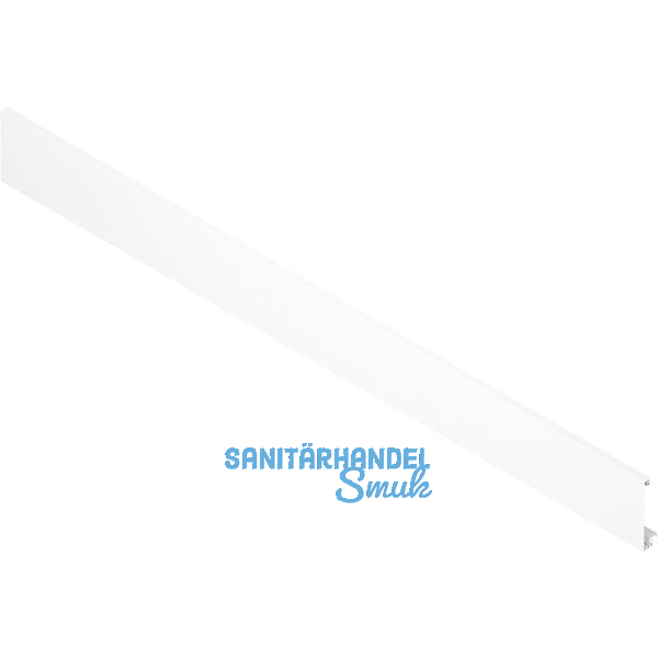 BLUM MERIVOBOX Vorderst�ck ohne Nut, L�nge 1042 mm, Aluminium Seidenwei�-matt