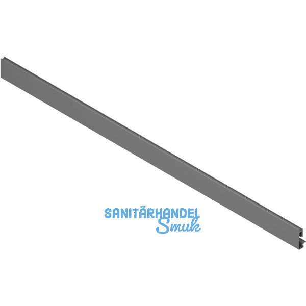 BLUM MERIVOBOX Vorderst�ck mit Nut, L�nge 1042 mm, Aluminium Oriongrau-matt
