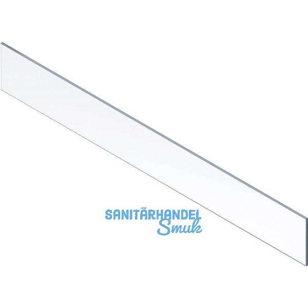 BLUM MERIVOBOX Einschubelement-Vorne, H=142,5, KB=1200 (18/19), Glas klar