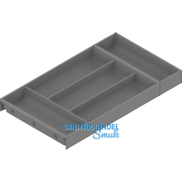 BLUM AMBIA-LINE Besteckeinsatz NL550mm,B300mm, Stahl Indiumgrau