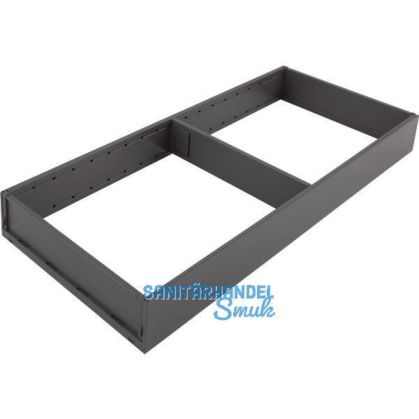 BLUM AMBIA-LINE Schubkastenrahmen breit, NL450mm, Stahl Indiumgrau matt