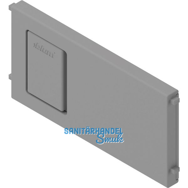 BLUM AMBIA-LINE Querteiler zu Schubkastenrahmen schmal, B100mm, KS Indiumgrau