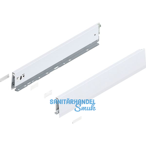 BLUM MERIVOBOX SET H�he M, BLUMOTION B, 70kg, NL 600, Seidenwei�