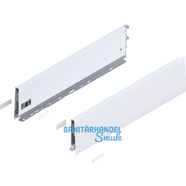 BLUM MERIVOBOX SET H�he K, BLUMOTION B, 40kg, NL 550, Seidenwei�