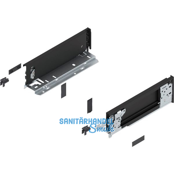 BLUM LEGRABOX special edition Innenzarge H�he M, NL 270 mm, Carbonschwarz