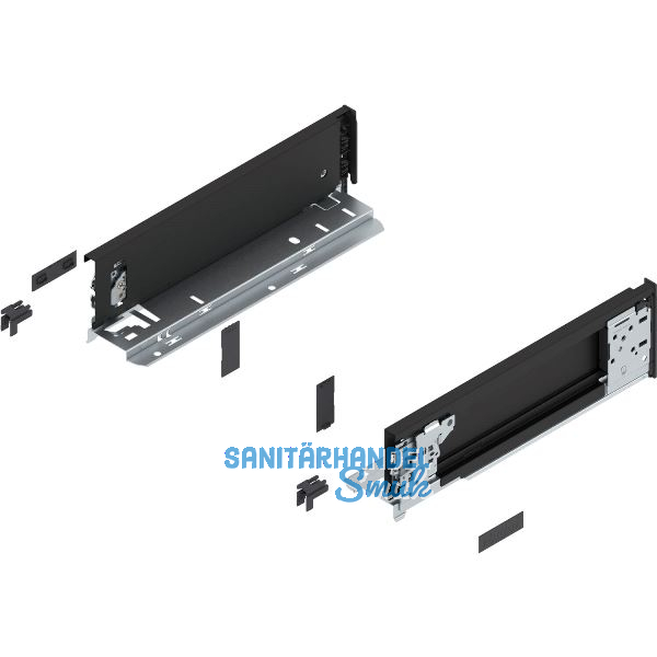 BLUM LEGRABOX special edition Innenzarge H�he M, NL 300 mm, Carbonschwarz