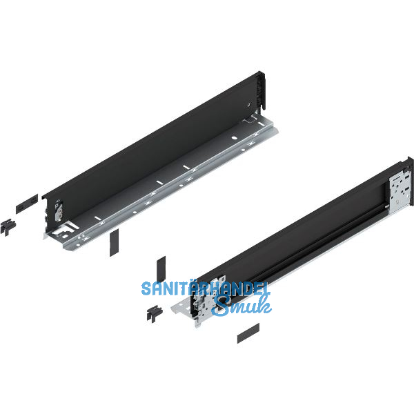 BLUM LEGRABOX special edition Innenzarge H�he M, NL 500 mm, Carbonschwarz