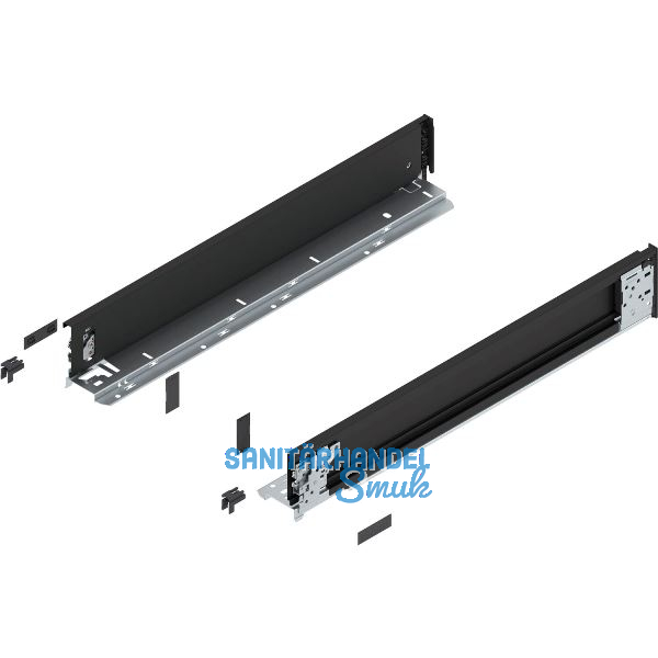 BLUM LEGRABOX special edition Innenzarge H�he M, NL 550 mm, Carbonschwarz