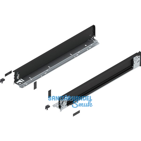 BLUM LEGRABOX special edition Innenzarge H�he M, NL 600 mm, Carbonschwarz