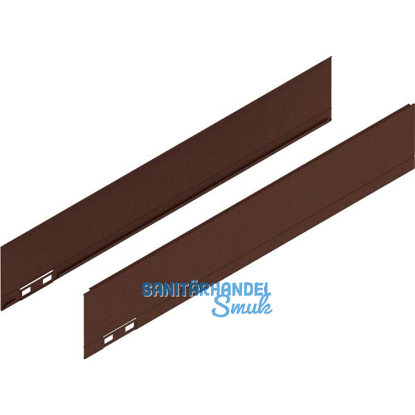 BLUM LEGRABOX special edition Dekorelement H�he M, NL 500 mm, Noble Rust