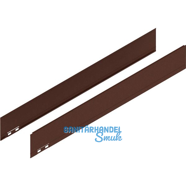 BLUM LEGRABOX special edition Dekorelement H�he M, NL 650 mm, Noble Rust