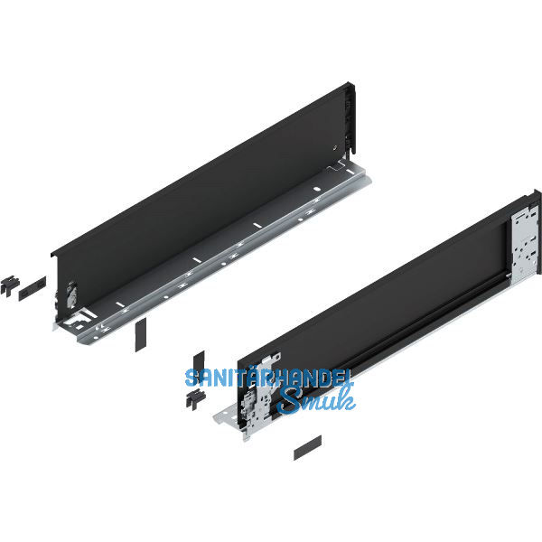 BLUM LEGRABOX special edition Innenzarge H�he K, NL 550 mm, Carbonschwarz