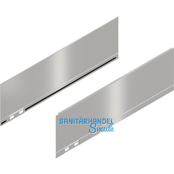 BLUM LEGRABOX special edition Dekorelement H�he K, NL 400 mm, INOX