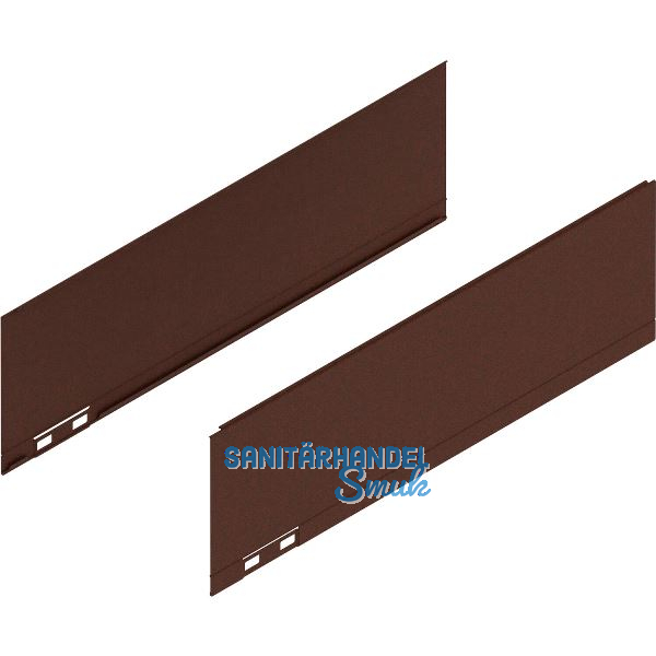 BLUM LEGRABOX special edition Dekorelement H�he K, NL 400 mm, Noble Rust