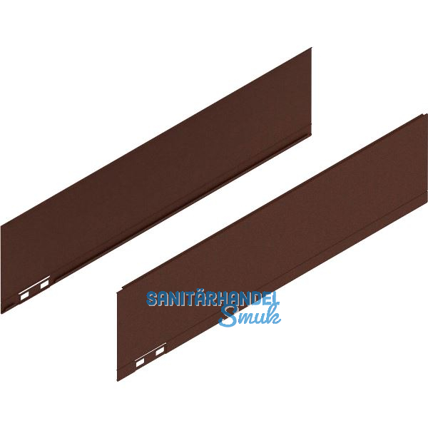 BLUM LEGRABOX special edition Dekorelement H�he K, NL 500 mm, Noble Rust