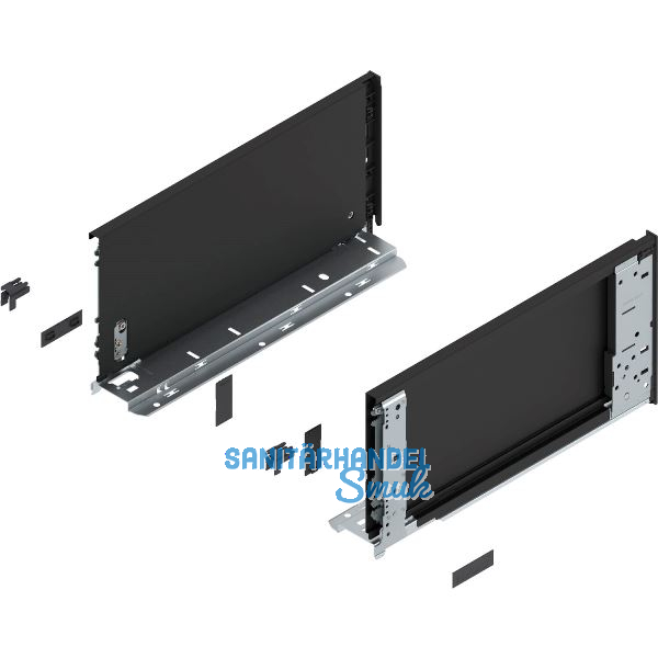 BLUM LEGRABOX special edition Innenzarge H�he C, NL 350 mm, Carbonschwarz