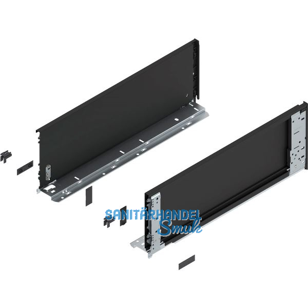 BLUM LEGRABOX special edition Innenzarge H�he C, NL 500 mm, Carbonschwarz