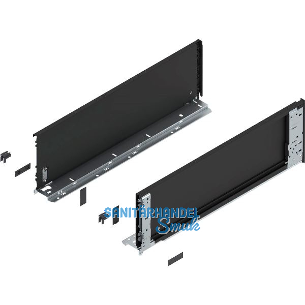 BLUM LEGRABOX special edition Innenzarge H�he C, NL 550 mm, Carbonschwarz