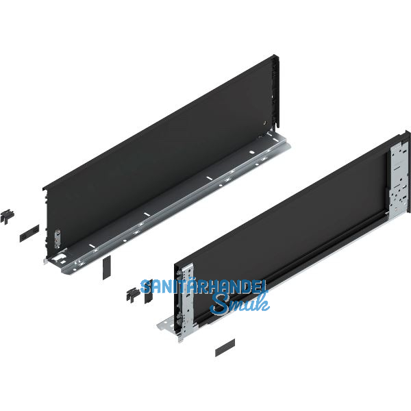 BLUM LEGRABOX special edition Innenzarge H�he C, NL 600 mm, Carbonschwarz