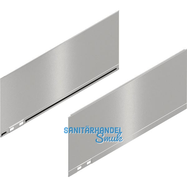 BLUM LEGRABOX special edition Dekorelement H�he C, NL 400 mm, INOX