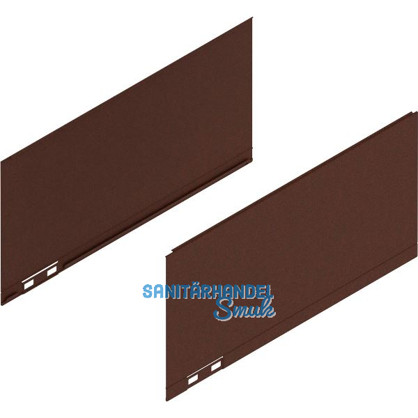 BLUM LEGRABOX special edition Dekorelement H�he C, NL 350 mm, Noble Rust