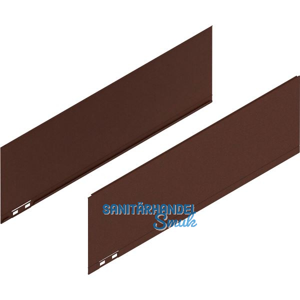 BLUM LEGRABOX special edition Dekorelement H�he C, NL 550 mm, Noble Rust