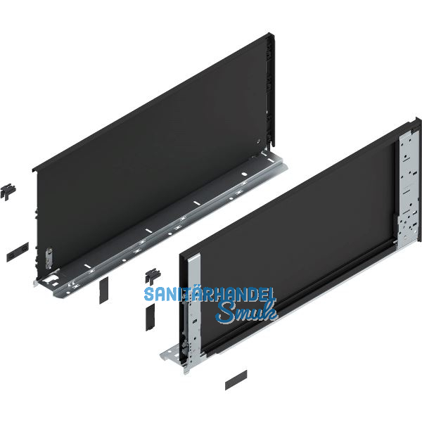 BLUM LEGRABOX special edition Innenzarge H�he F, NL 550 mm, Carbonschwarz