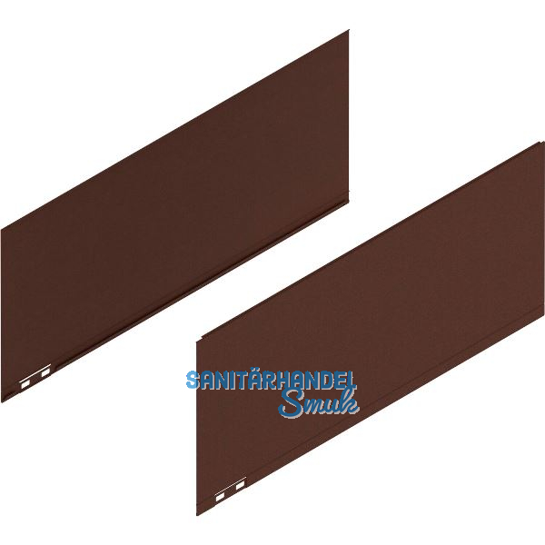 BLUM LEGRABOX special edition Dekorelement H�he F, NL 550 mm, Noble Rust