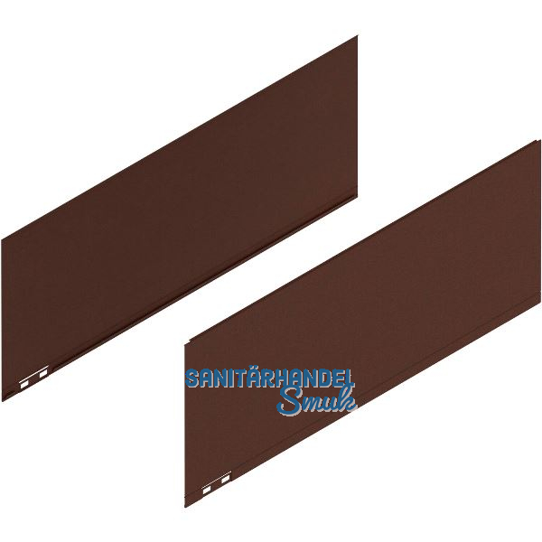 BLUM LEGRABOX special edition Dekorelement H�he F, NL 600 mm, Noble Rust