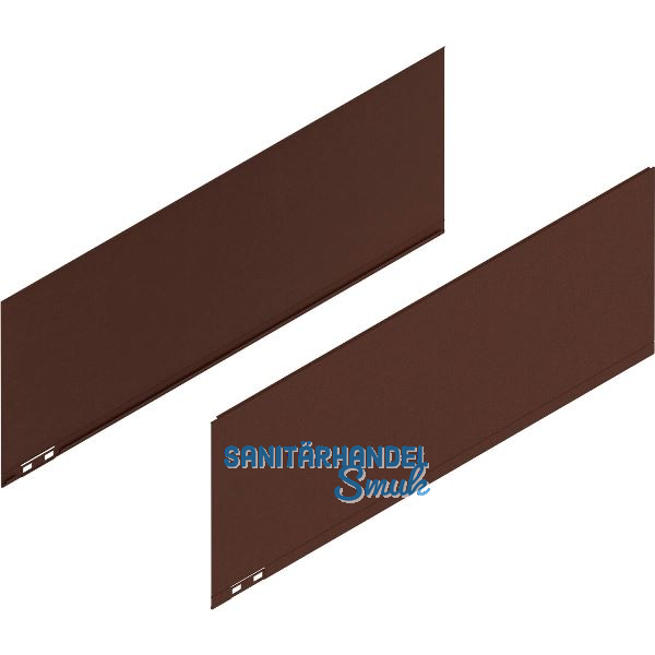 BLUM LEGRABOX special edition Dekorelement H�he F, NL 650 mm, Noble Rust