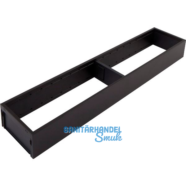 BLUM AMBIA-LINE Schubkastenrahmen schmal, NL550mm, Stahl Carbonschwarz matt