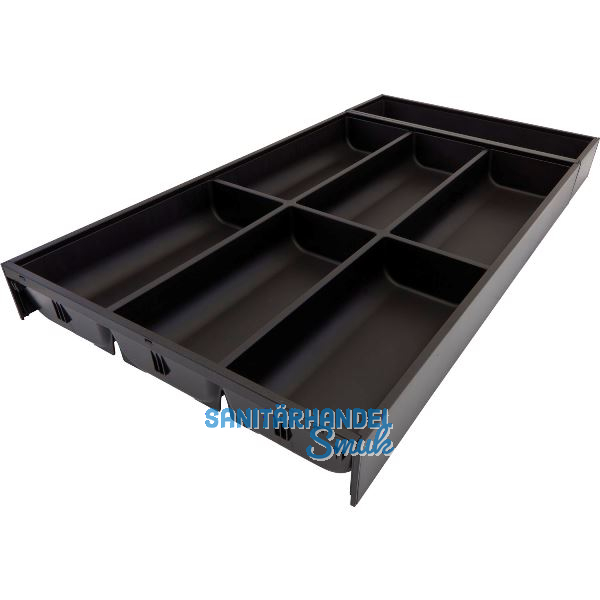 BLUM AMBIA-LINE Besteckeinsatz NL600mm,B300mm, Stahl Carbonschwarz